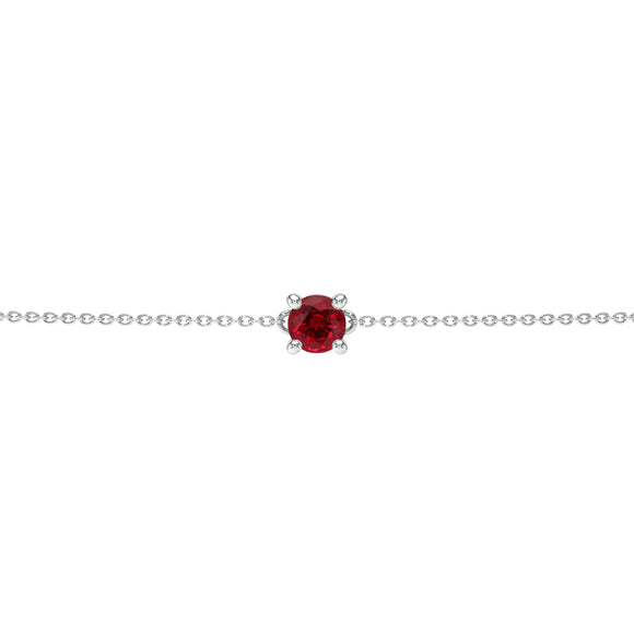 Bracelet rubis Lune de Miel - 1