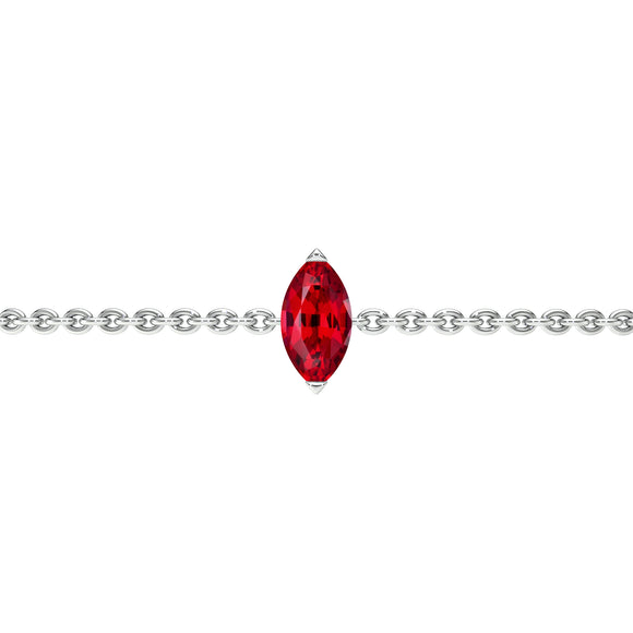 Bracelet rubis Lune de Miel - 2