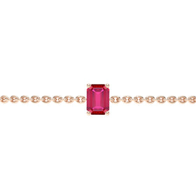 Bracelet rubis Lune de Miel - 3