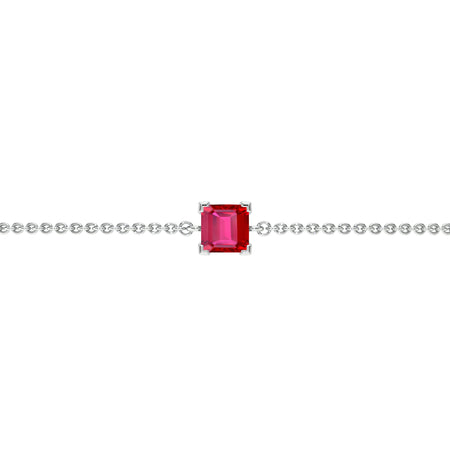 Bracelet rubis Lune de Miel - 7