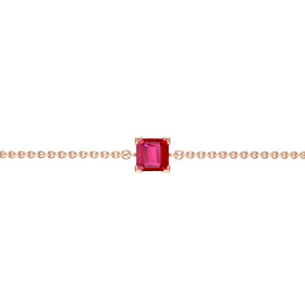 Bracelet rubis Lune de Miel - 7