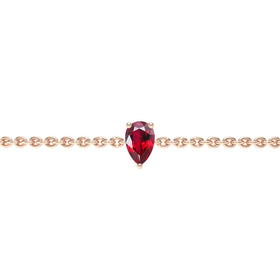 Bracelet rubis Lune de Miel - 4