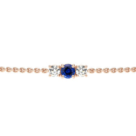 Bracelet saphir Lune de Miel - 6
