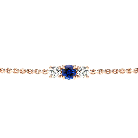 Bracelet saphir Lune de Miel - 6