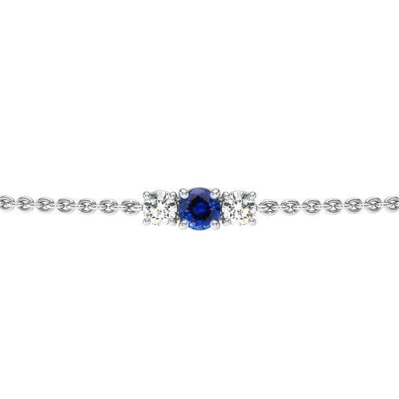 Bracelet saphir Lune de Miel - 6