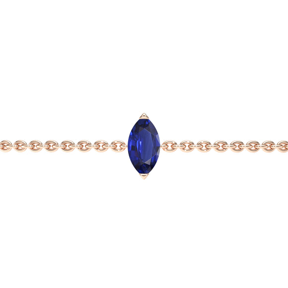 Bracelet saphir Lune de Miel - 2