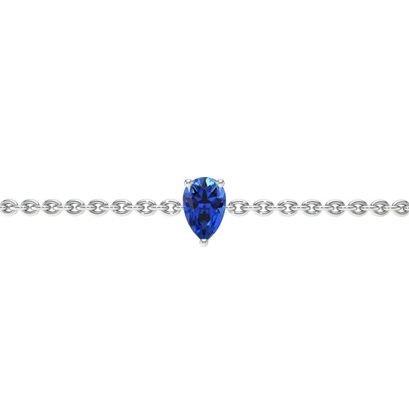 Bracelet saphir Lune de Miel - 4