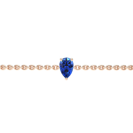Bracelet saphir Lune de Miel - 4
