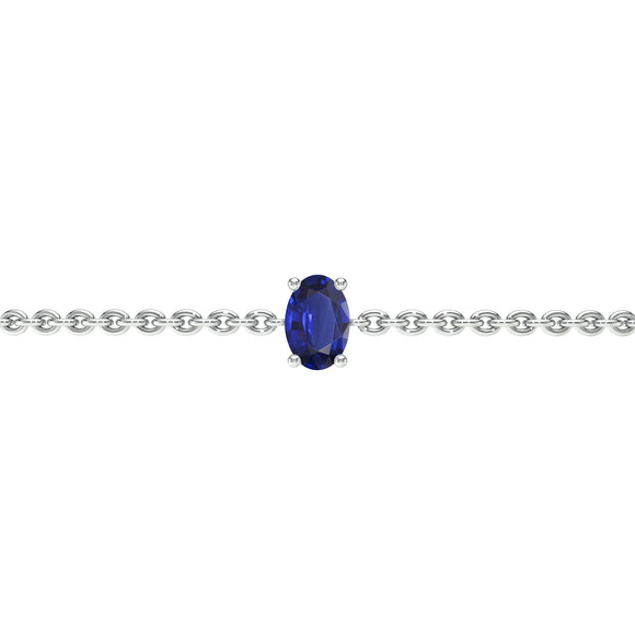 Bracelet saphir Lune de Miel - 5