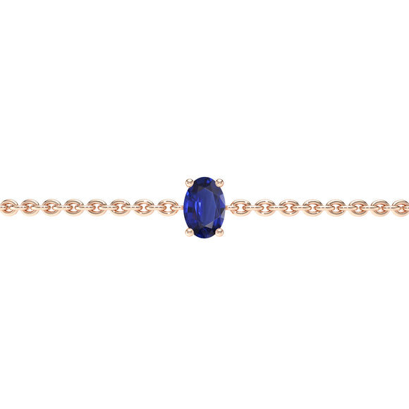 Bracelet saphir Lune de Miel - 5