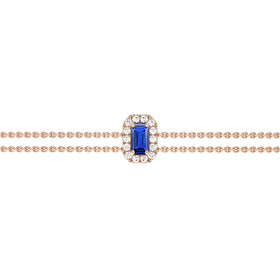 Bracelet saphir entourage diamant Coup de Foudre - 6