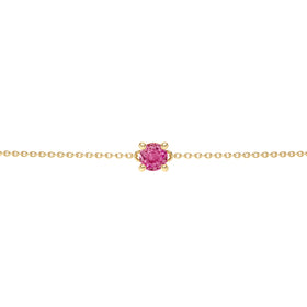 Bracelet saphir rose Lune de Miel - 1