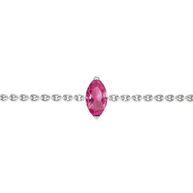 Bracelet saphir rose Lune de Miel - 2