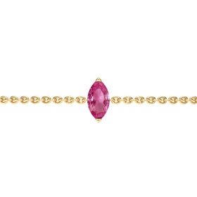 Bracelet saphir rose Lune de Miel - 2