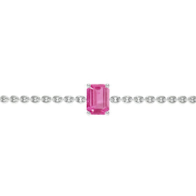 Bracelet saphir rose Lune de Miel - 3