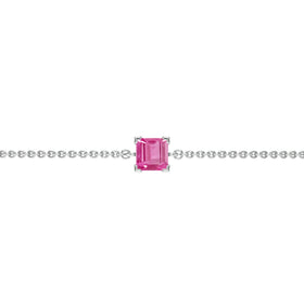 Bracelet saphir rose Lune de Miel - 7