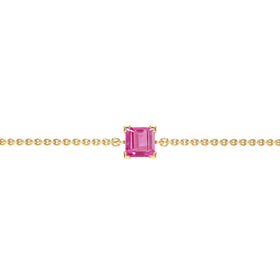 Bracelet saphir rose Lune de Miel - 7