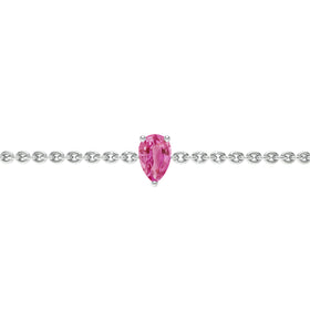 Bracelet saphir rose Lune de Miel - 4