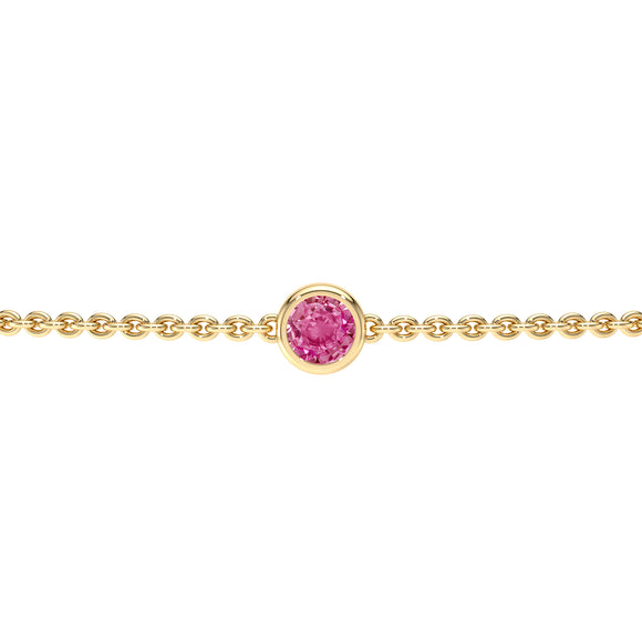 Bracelet saphir rose Nuit de Noces - 1