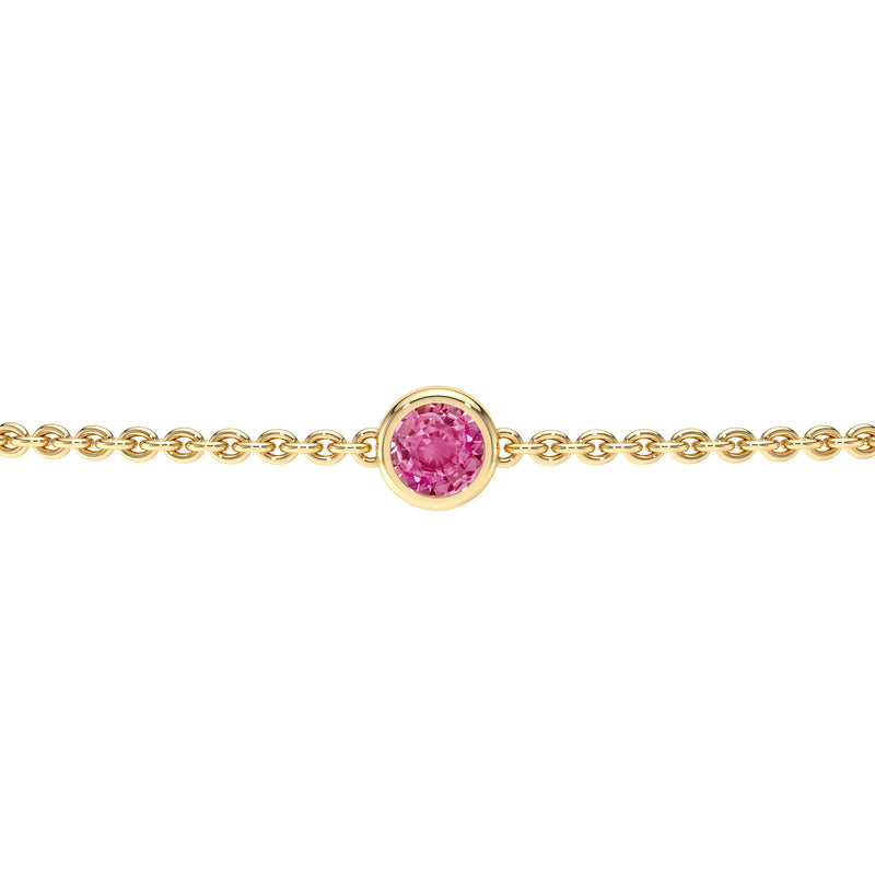 Bracelet saphir rose Nuit de Noces - 1
