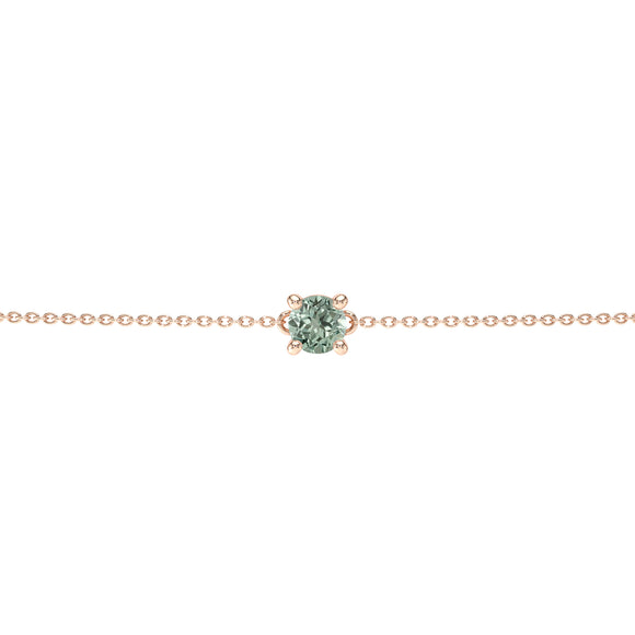 Bracelet saphir vert Lune de Miel - 1