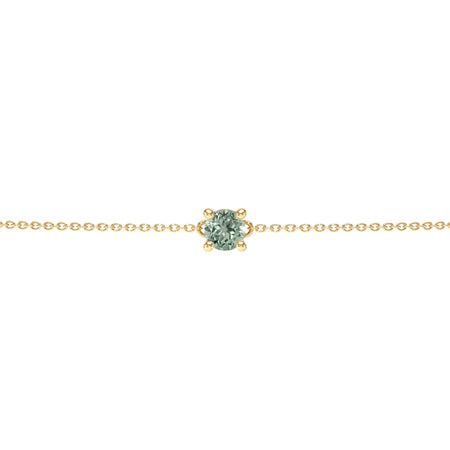 Bracelet saphir vert Lune de Miel - 1
