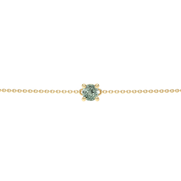 Bracelet saphir vert Lune de Miel - 1