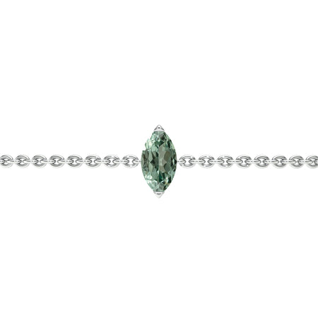 Bracelet saphir vert Lune de Miel - 2