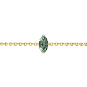 Bracelet saphir vert Lune de Miel - 2