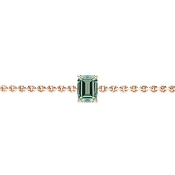 Bracelet saphir vert Lune de Miel - 3