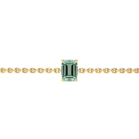 Bracelet saphir vert Lune de Miel - 3