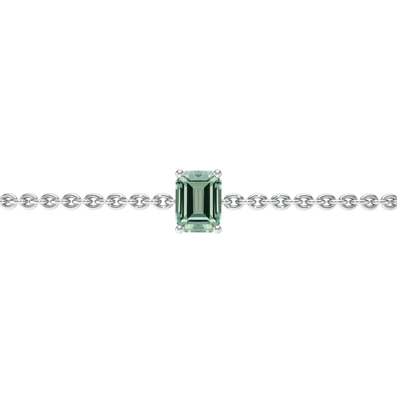 Bracelet saphir vert Lune de Miel - 3