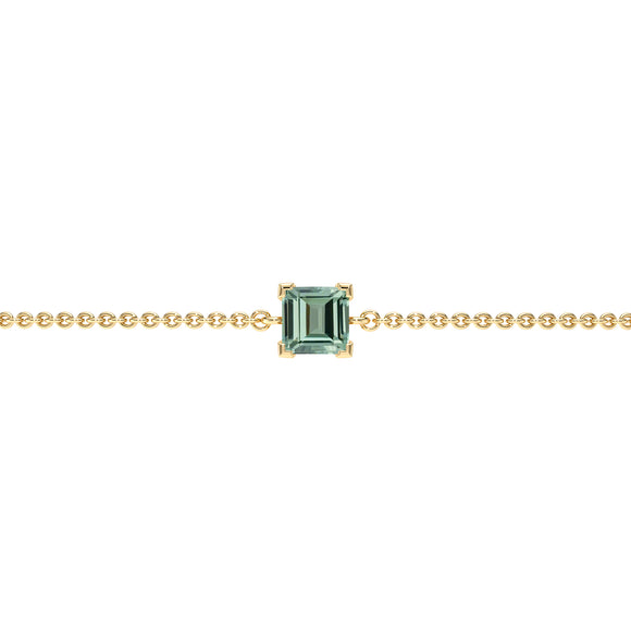 Bracelet saphir vert Lune de Miel - 7
