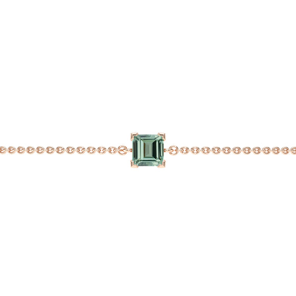 Bracelet saphir vert Lune de Miel - 7