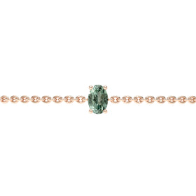 Bracelet saphir vert Lune de Miel - 5