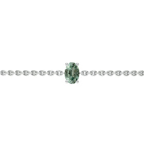Bracelet saphir vert Lune de Miel - 5