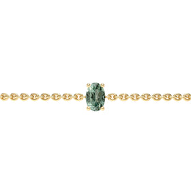 Bracelet saphir vert Lune de Miel - 5