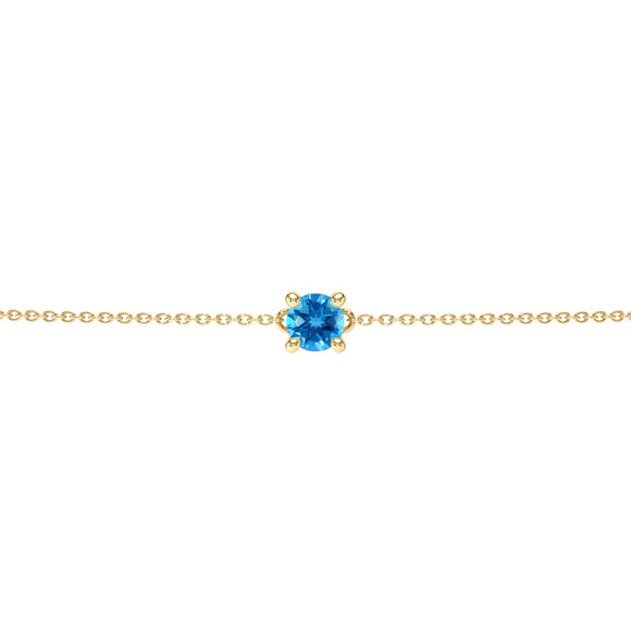 Bracelet topaze Lune de Miel - 1