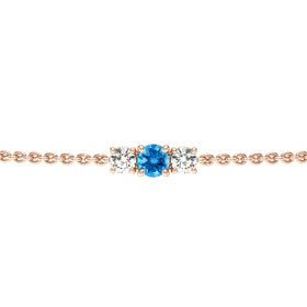 Bracelet topaze Lune de Miel - 6