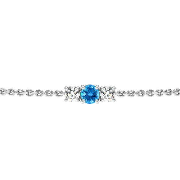 Bracelet topaze Lune de Miel - 6