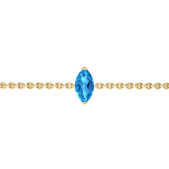 Bracelet topaze Lune de Miel - 2