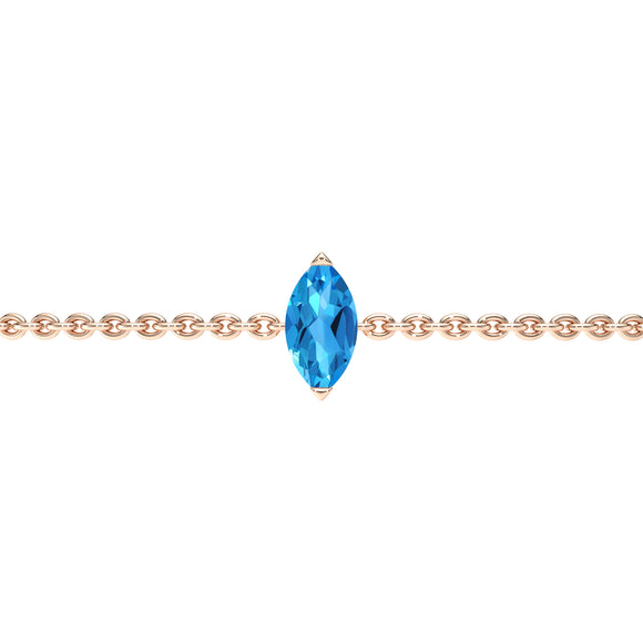 Bracelet topaze Lune de Miel - 2