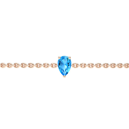 Bracelet topaze Lune de Miel - 4
