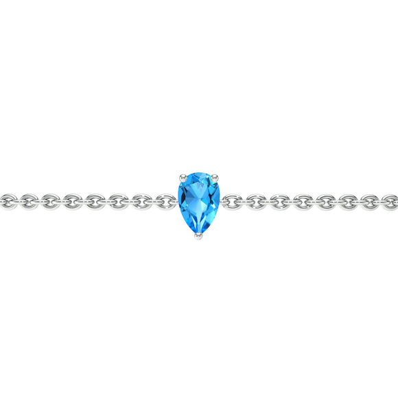 Bracelet topaze Lune de Miel - 4