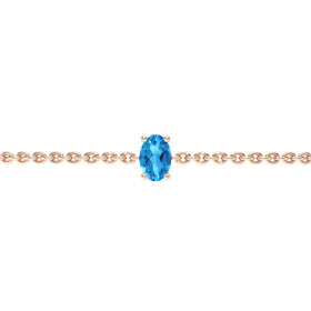 Bracelet topaze Lune de Miel - 5