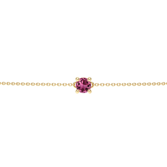 Bracelet tourmaline Lune de Miel - 1