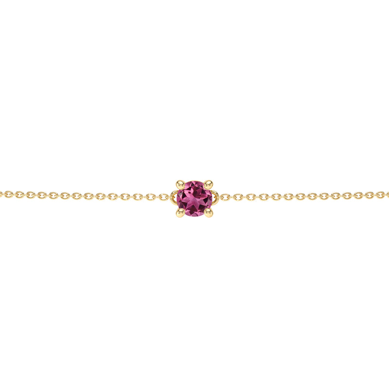 Bracelet tourmaline Lune de Miel - 1