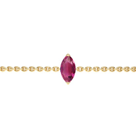 Bracelet tourmaline Lune de Miel - 2