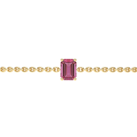 Bracelet tourmaline Lune de Miel - 3