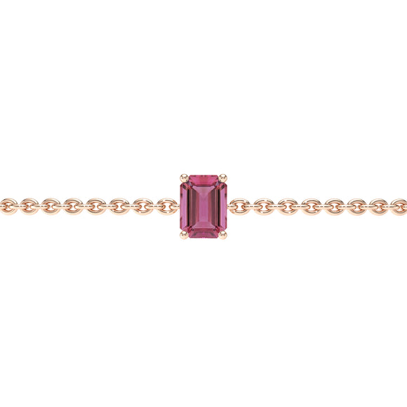 Bracelet tourmaline Lune de Miel - 3